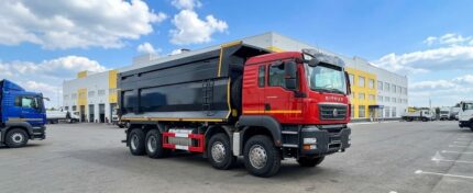 Самосвал SITRAK 8x4 40 тонн